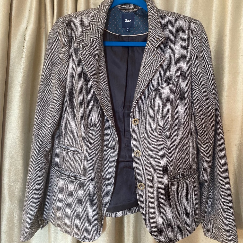 Gap brown blazer size 8